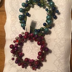 Bath and body works candle rings